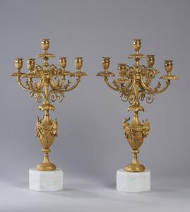 Coppia di Candelabri '800